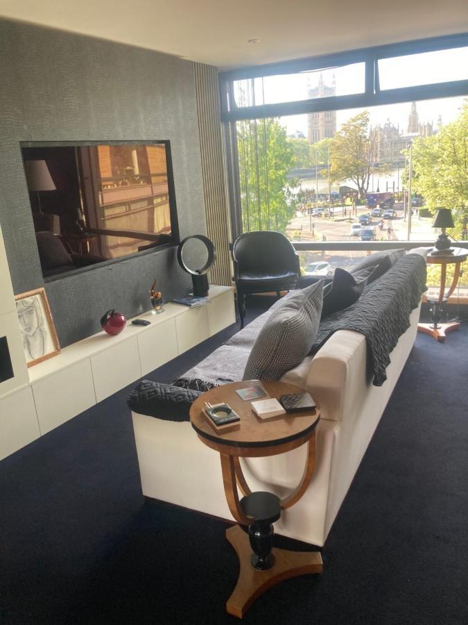 Luxury Designer Apartment River View Of Parliament Westminster Big Ben. Londres Extérieur photo